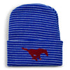 Two Feet Ahead - Southern Methodist - Southern Methodist Stripe Knit Cap